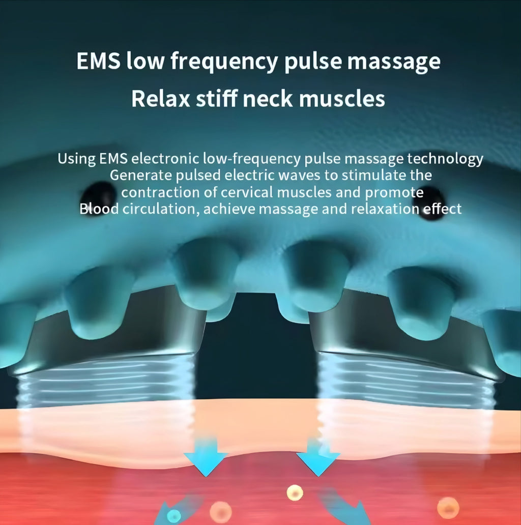 Corelyn™ NeuroRelief: Smart Heat & Vibration Neck Stretcher